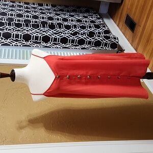 Paper Crane size medium short orange dress